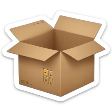 deliver box sticker