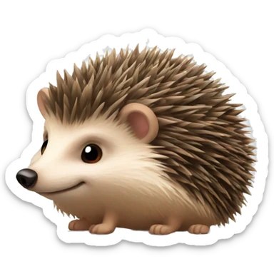 hedgehog sticker
