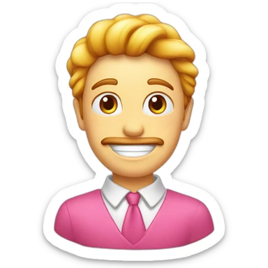 exercice chimie sur feuille rose sticker