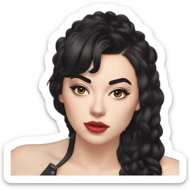 charli xcx vroom vroom sticker