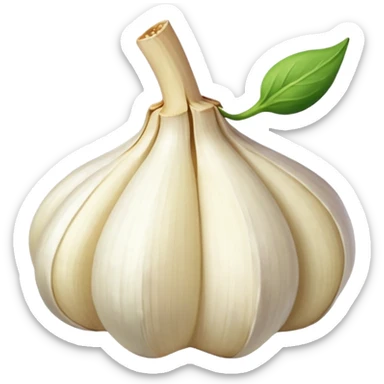 garlic sticker