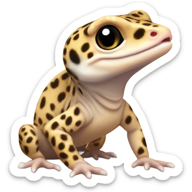 leopard gecko sticker