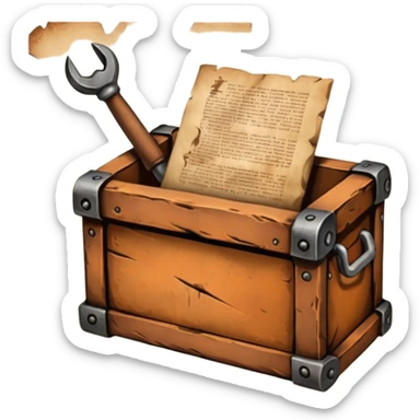 Ancient Tools + Printing Revolution sticker