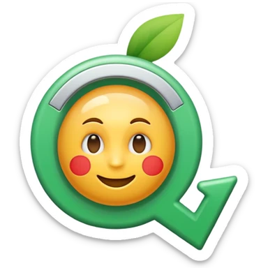 Add a bold green checkmark icon on the emoji and clearly display the word 'Checking on it' across the center in large, white, modern font. Clean background, soft shadow, vibrant colors, minimal and professional design. sticker
