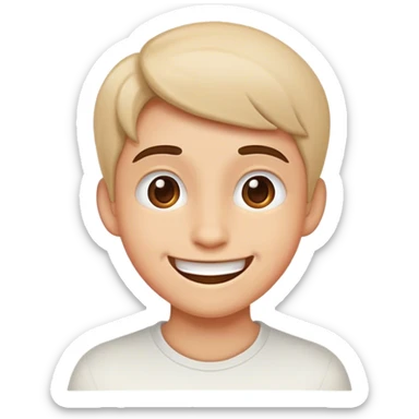 Black prankster sticker