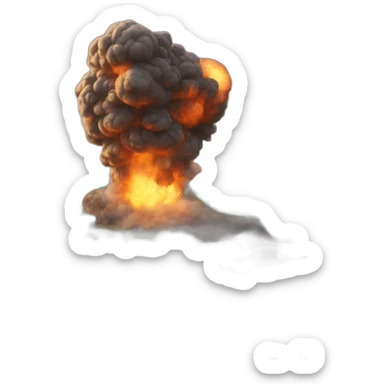 Explosions sticker