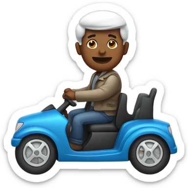 Sark riding Car sticker