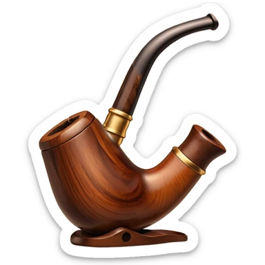 smoking pipe sticker