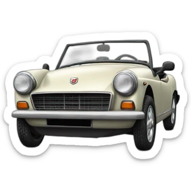 French MG Midget rwa sticker