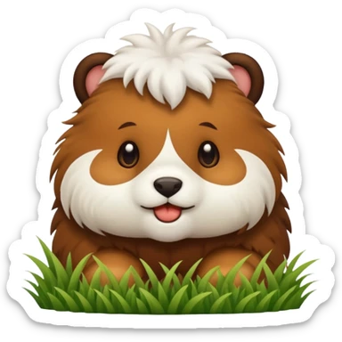 vegetarian animal sticker