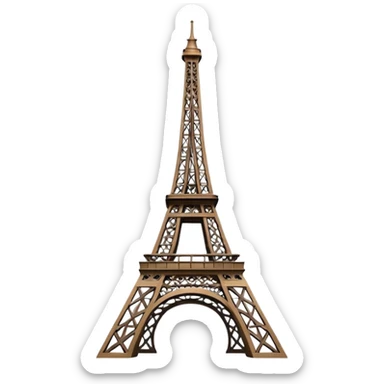 eiffel tower sticker