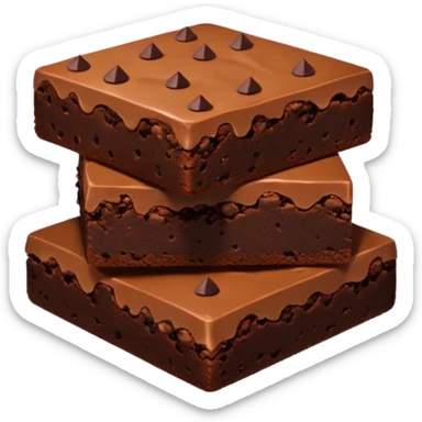 Brownies sticker