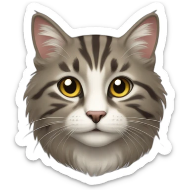 Norvegien forest cat sticker