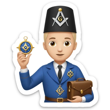 Free mason sticker