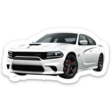 Dodge charger hellcat sticker