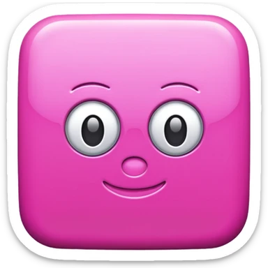 pink girly chrome internet sticker