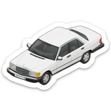 Blaise Compaoré sur une voiture Mercedes qui rentre au Burkina Faso sticker