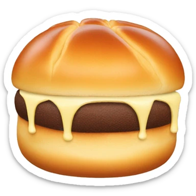 brioche bun sticker