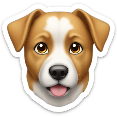 Hund in Hängematte sticker