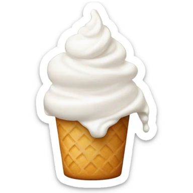 Whip Cream sticker