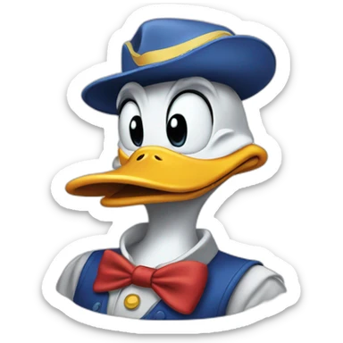 Donald Duck sticker