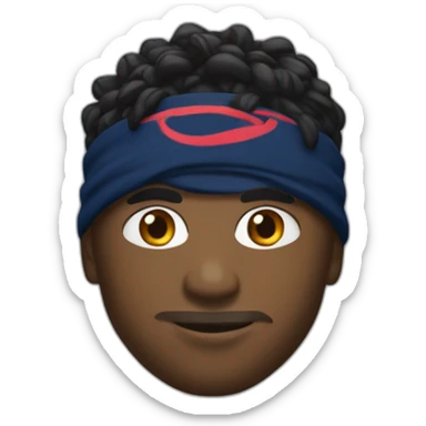 half black man with psg tshirt half ninja turtle sticker