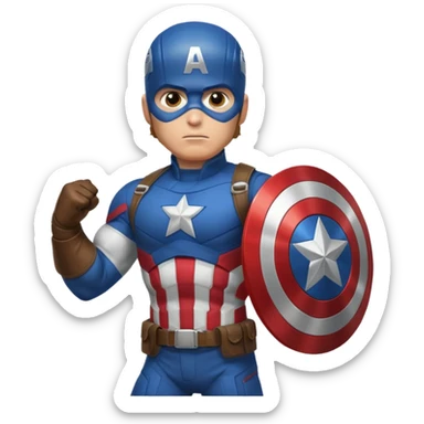 Capitaine américa sticker