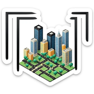 urban planning sticker