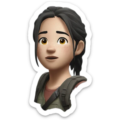 The last of us part 2 Ellie sticker