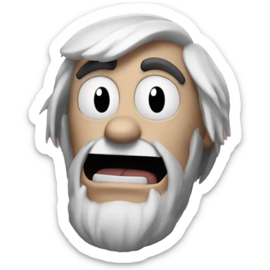 Alastor di hazbin hotel  sticker