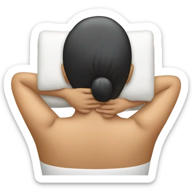Back massage  sticker