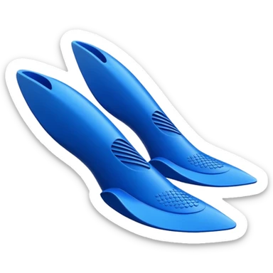 diver fullfoot fins sticker