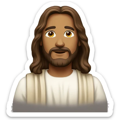 Jesus étonné sticker