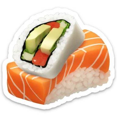 Sushi maki sticker