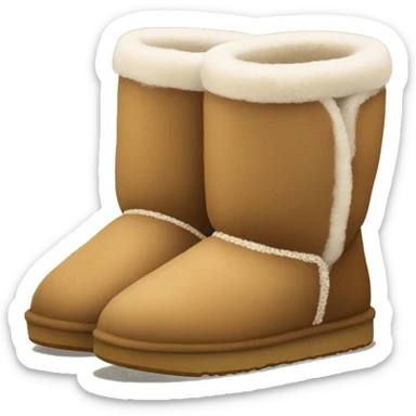 UGG slippers  sticker