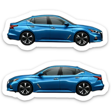 Nissan altima 2020 blue sticker
