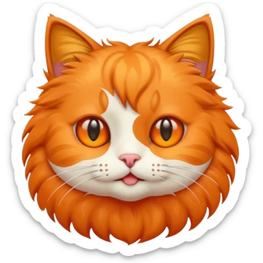 cat with 9 lives sticker
