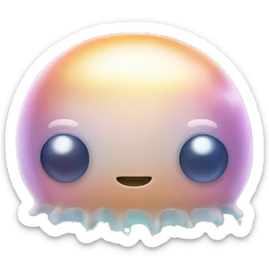 pearl jellyfish emoji sticker