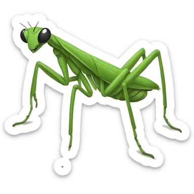 Mantis sticker