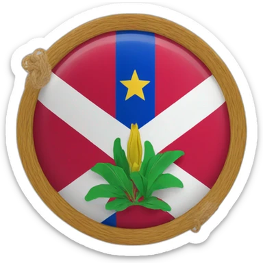 Drapeau de la Martinique  sticker