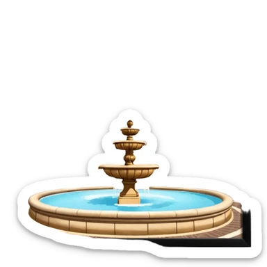 piazza di spagna with barcaccia view from up above
no square style no frame png style 
 sticker