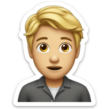 Frustrated early childhood teacher sticker