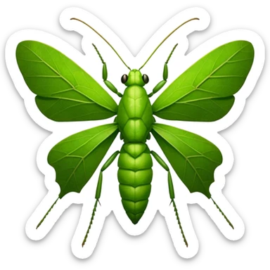 Leaf Insect sticker