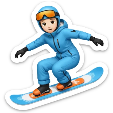 SNOW BOARD SKİ sticker