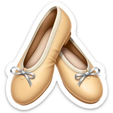 Ballet shoes rugby sticker