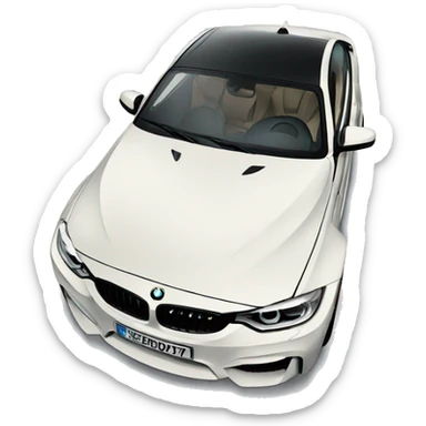 M4 BMW sticker