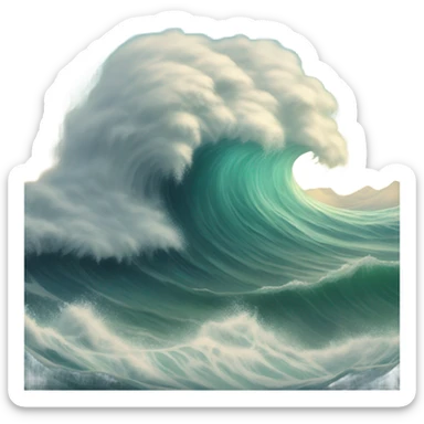 tsunami sticker