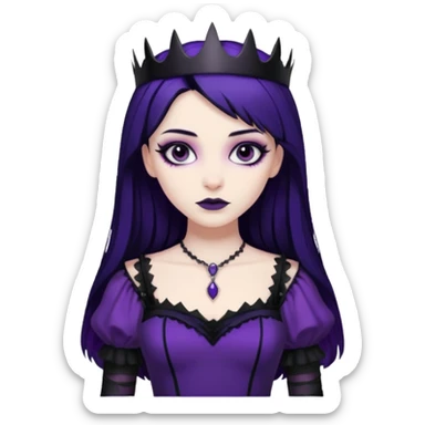 Raven Queen ever after high sticker