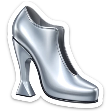 thierry mugler style spam can art shoe sculpture  sticker