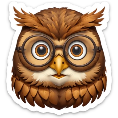 Owl from Winnie the Pooh  sticker